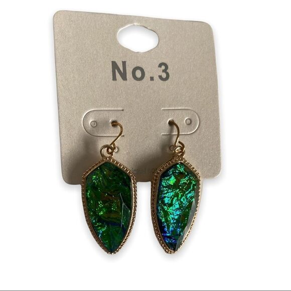 No. 3 Earrings   - Picture 1 of 1